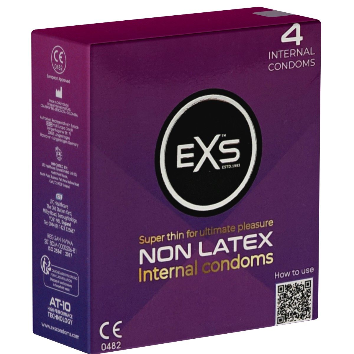 EXS *Non-Latex Internal Condom* 4 St Kondome