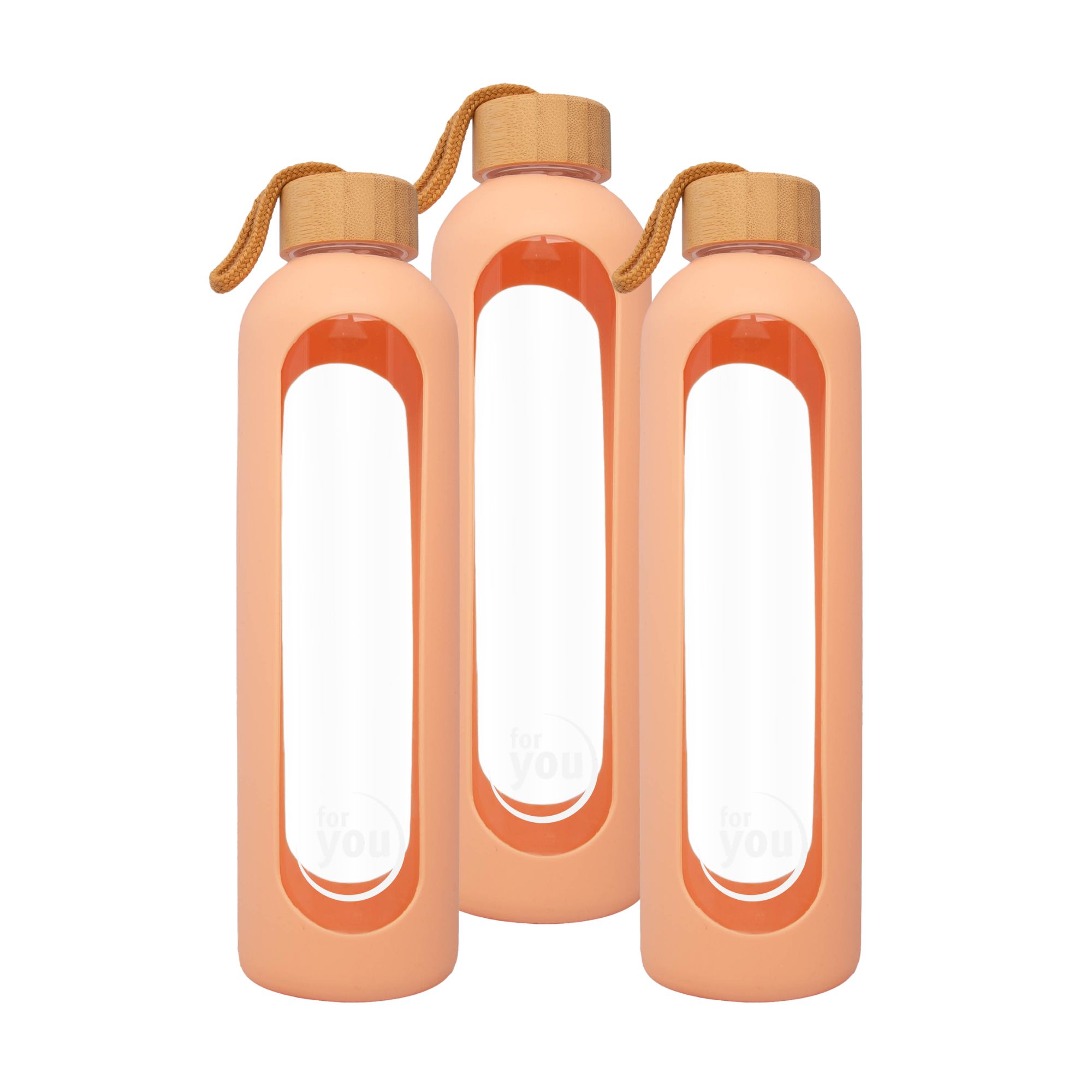 for you Nachhaltige Trinkflasche Dreierpackpack 3000 ml