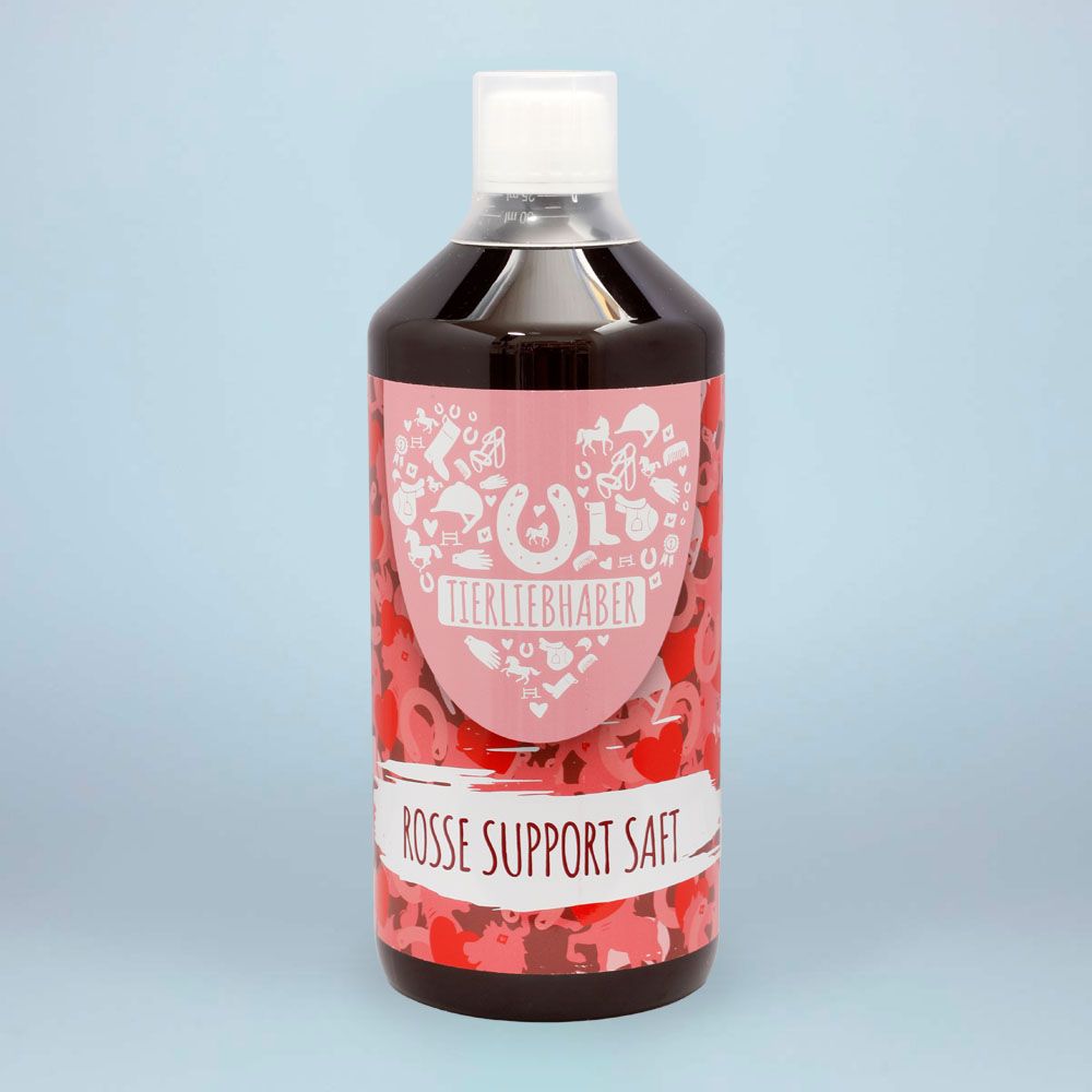 Tierliebhaber Rosse Support Saft für Pferde