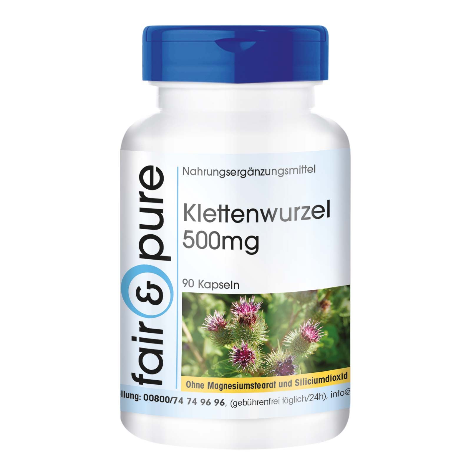 fair - pure | Klettenwurzel 500mg schluckfreundlich 90 St