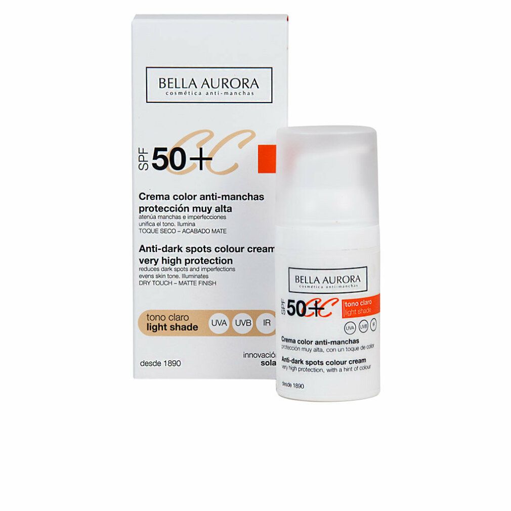 cc cream anti-manchas tono claro SPF50+