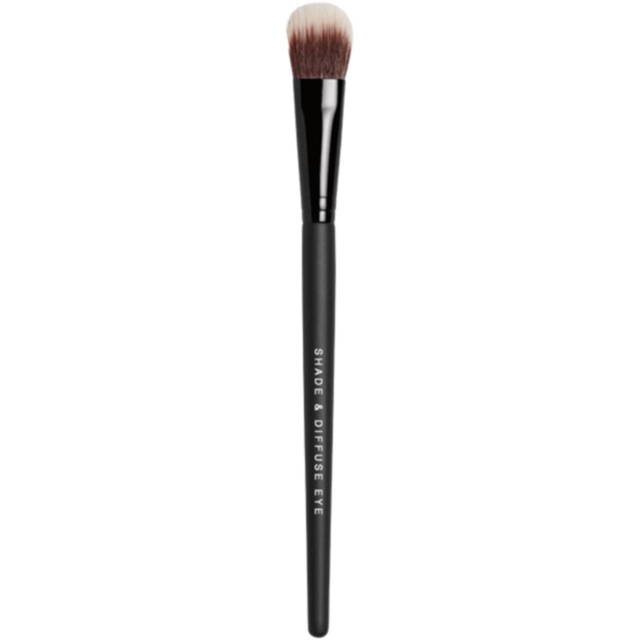 Schwarzer Pinsel mit hellem Pinselkopf. Auf dem Stiel steht "SHADE & DIFFUSE EYE".