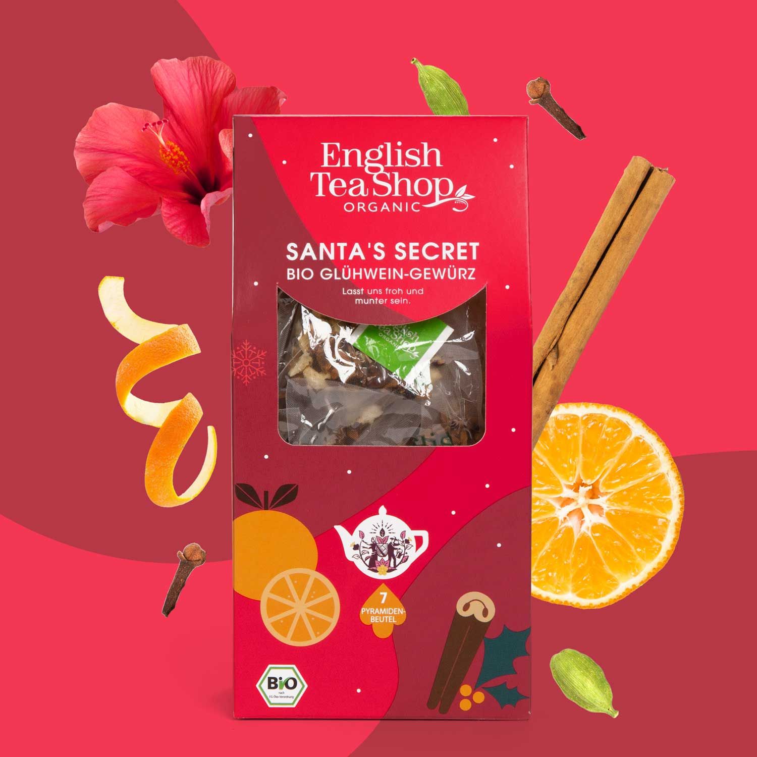 ETS - Glühwein Gewürz "Santas Secret", BIO