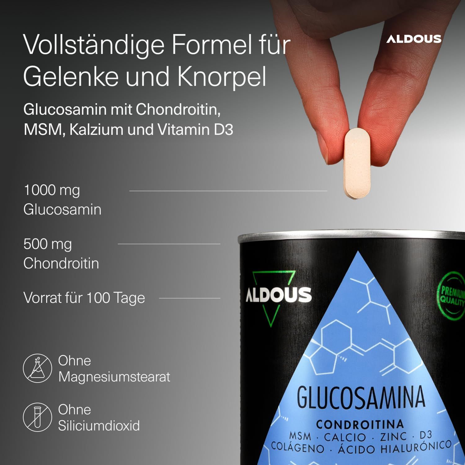 Aldous Glucosamin Chondroitin Tabletten