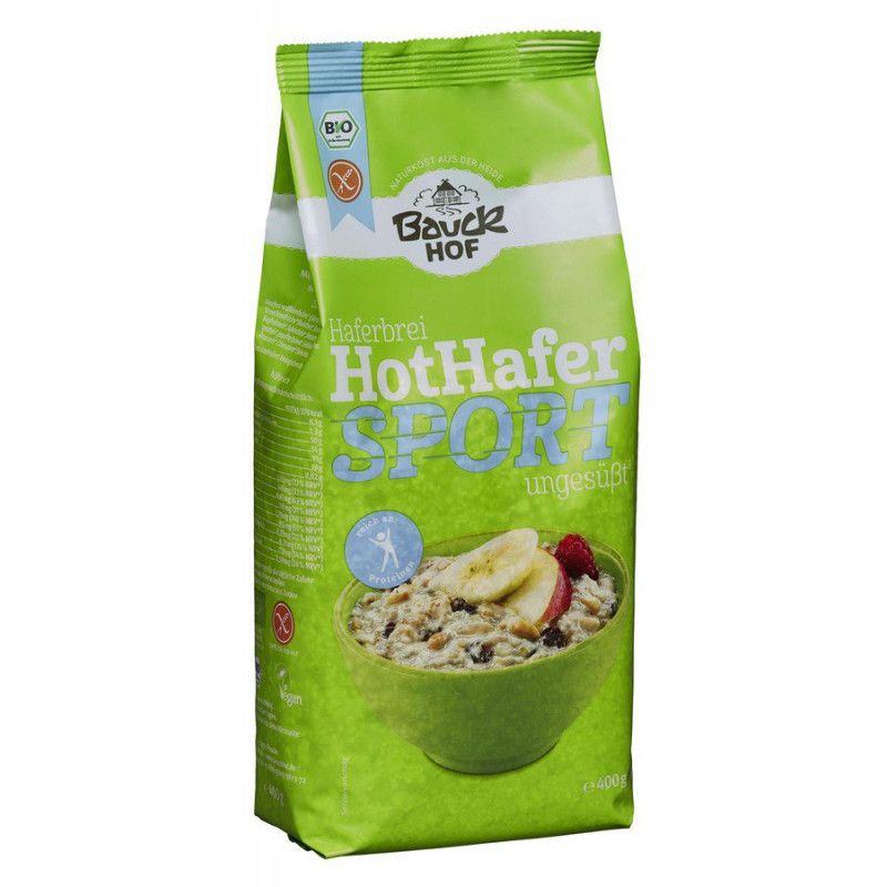 Bauckhof - Hot Hafer Haferbrei Sport glutenfrei