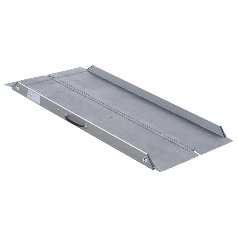 Mobilex Einfach faltbare Rampe 80x90 cm