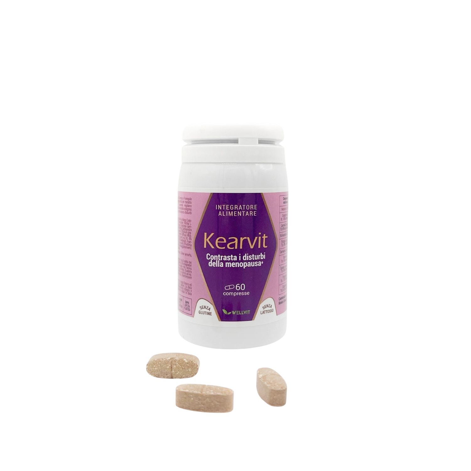 Wellvit | Kearvit Integratore alimentare utile a Contrastare i Disturbi della Menopausa