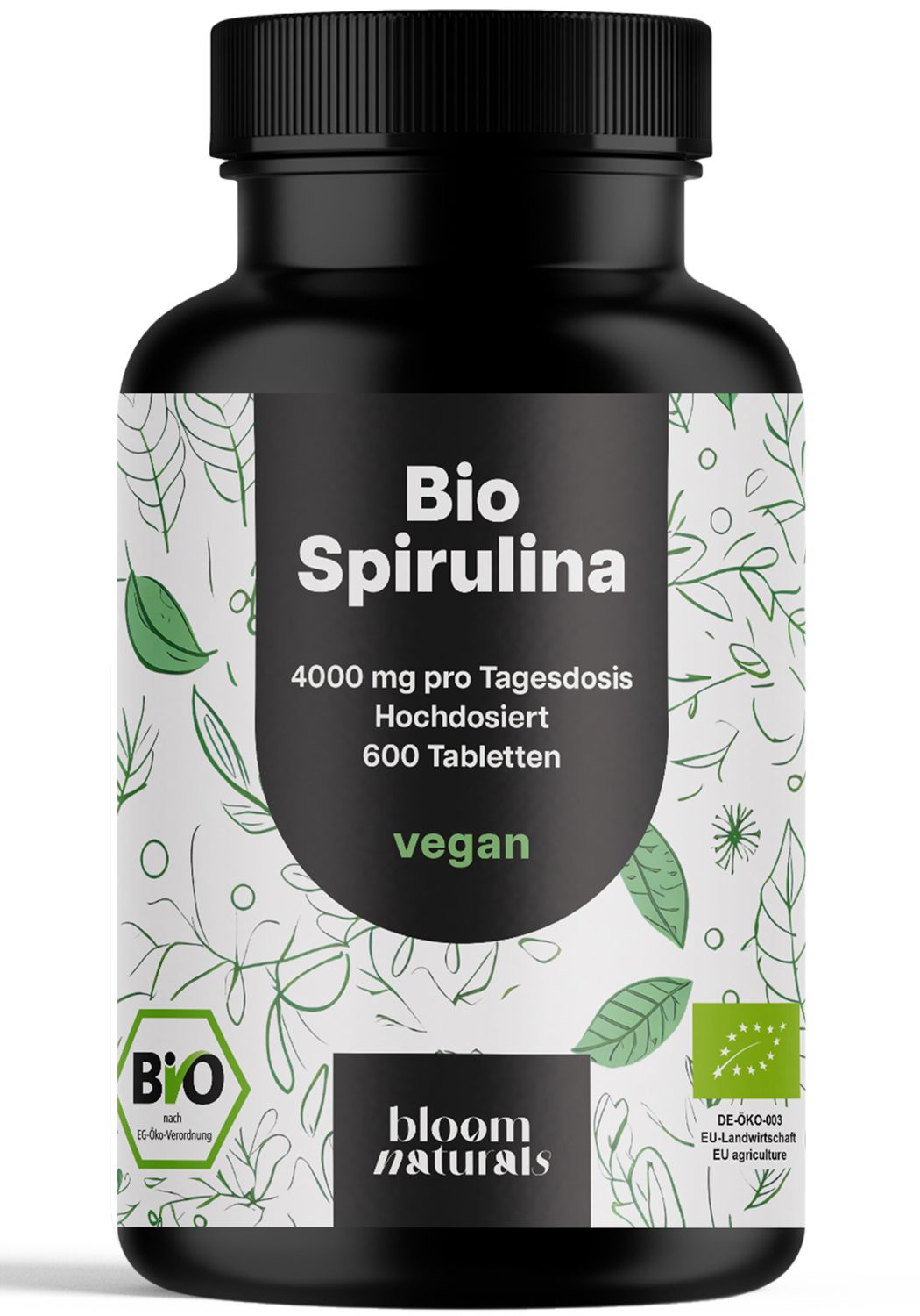 Bloom Naturals Bio Spirulina Presslinge