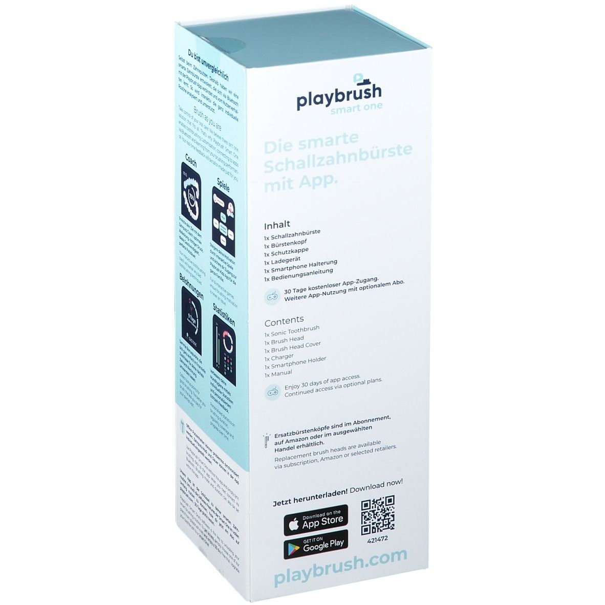 Playbrush SmartOne Zahnbürste + Ersatzkopf