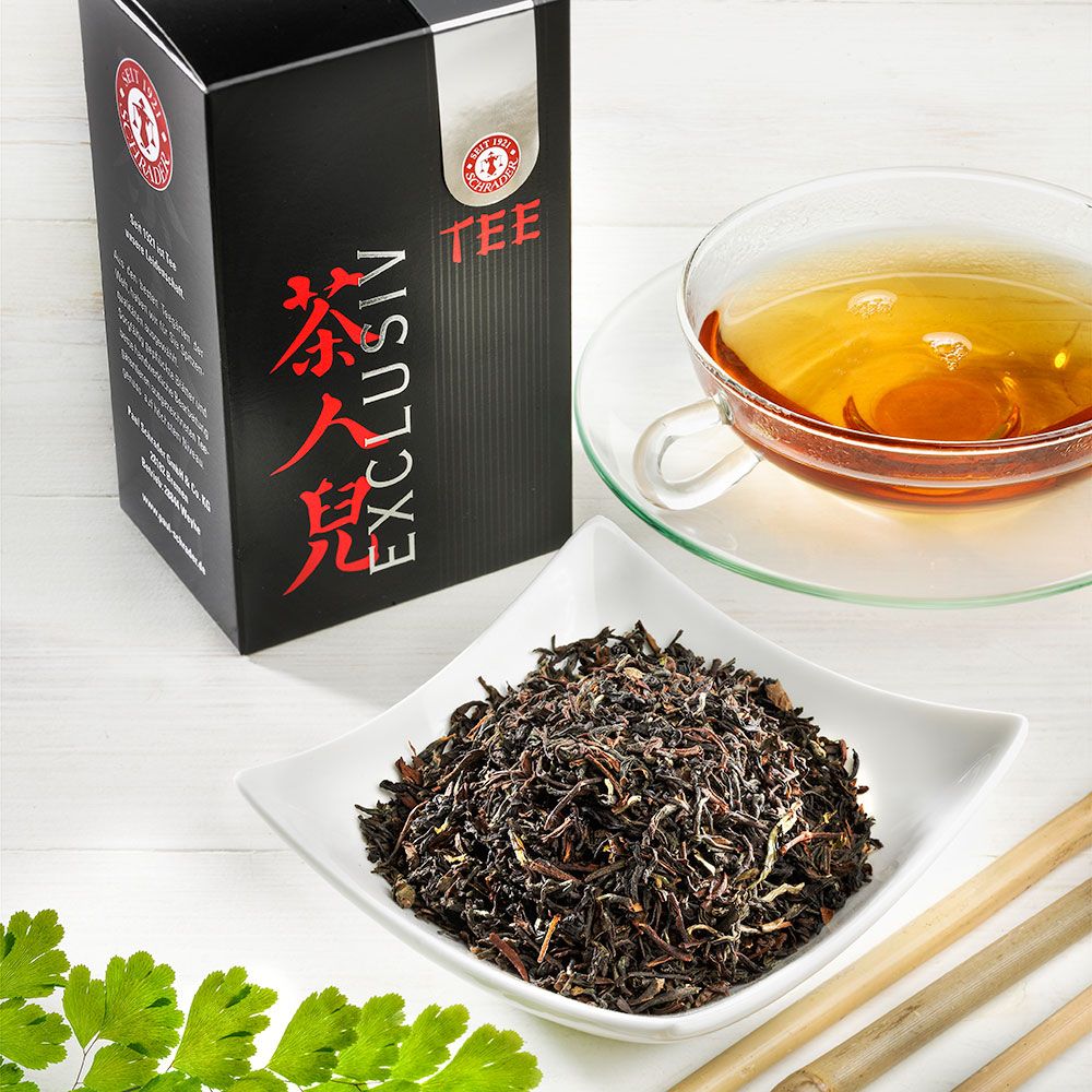 Schrader Schwarzer Tee Darjeeling Blend Second Flush Bio 0,5 kg