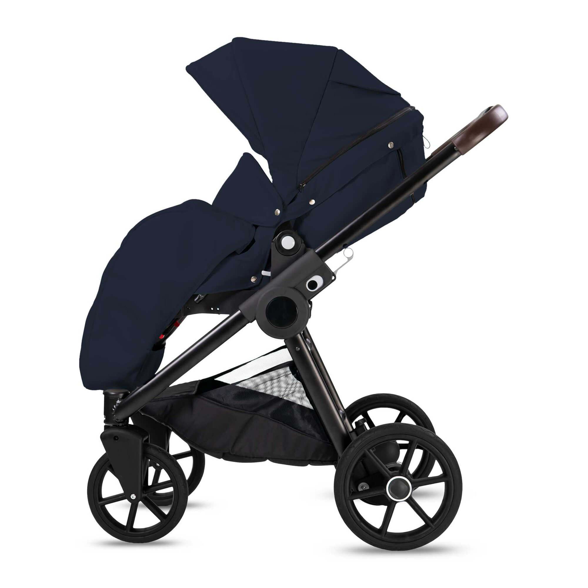 Bebebi Minigo Groove 2 in 1 Kombikinderwagen GEL Reifen, Marine