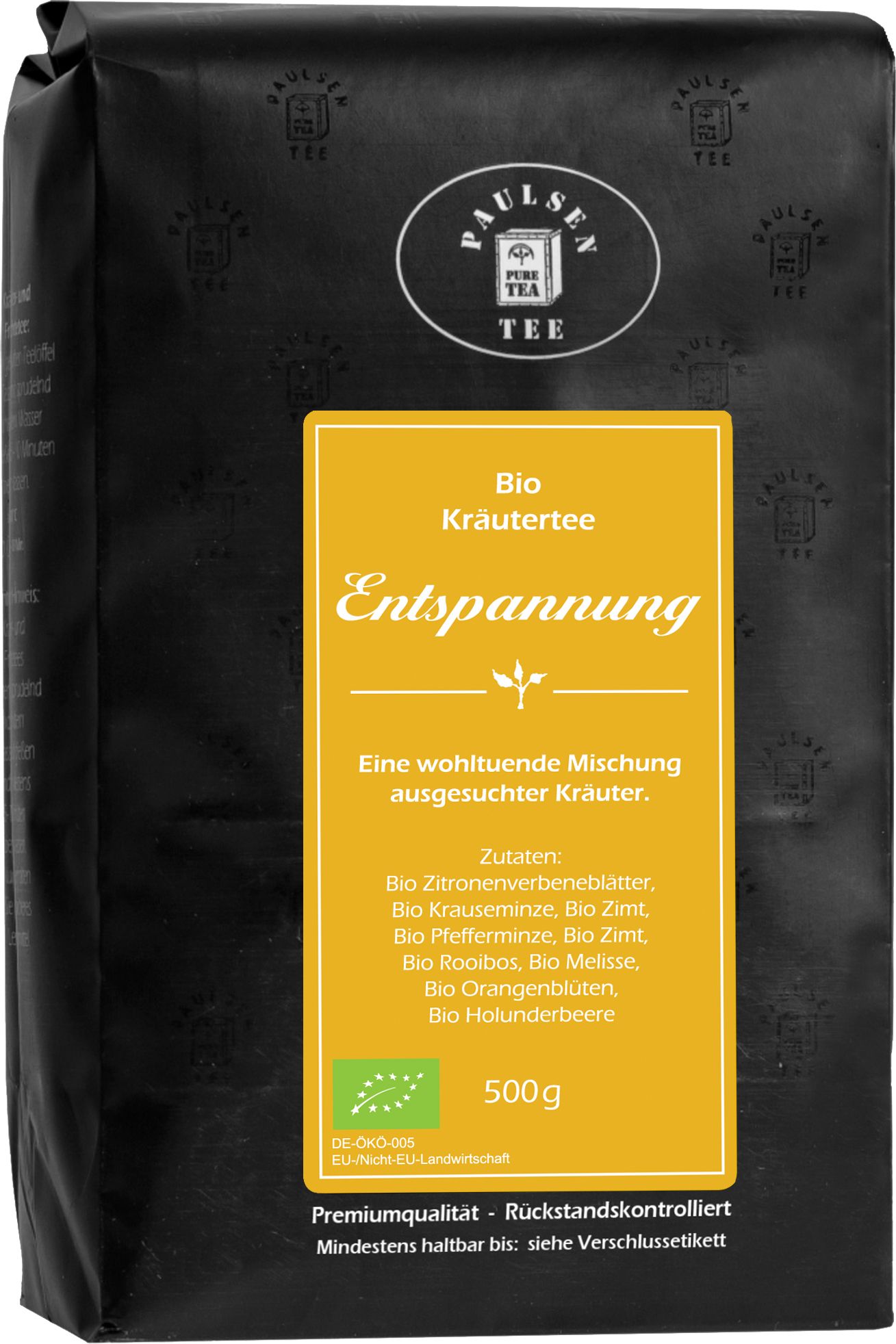 Paulsen Entspannung Bio Kräutertee 500 g