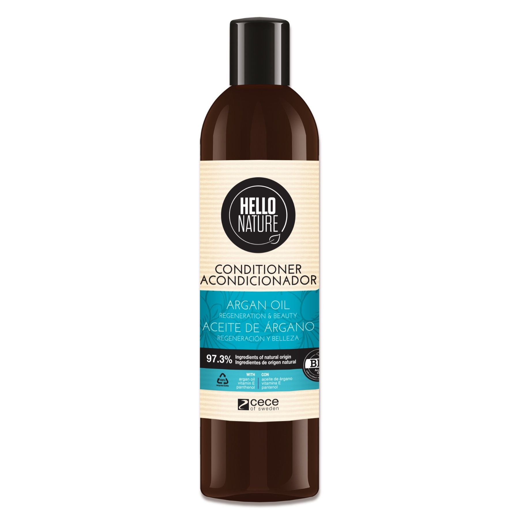 Hello Nature Haarspülung für Haarpflege mit Arganöl 1x300 ml