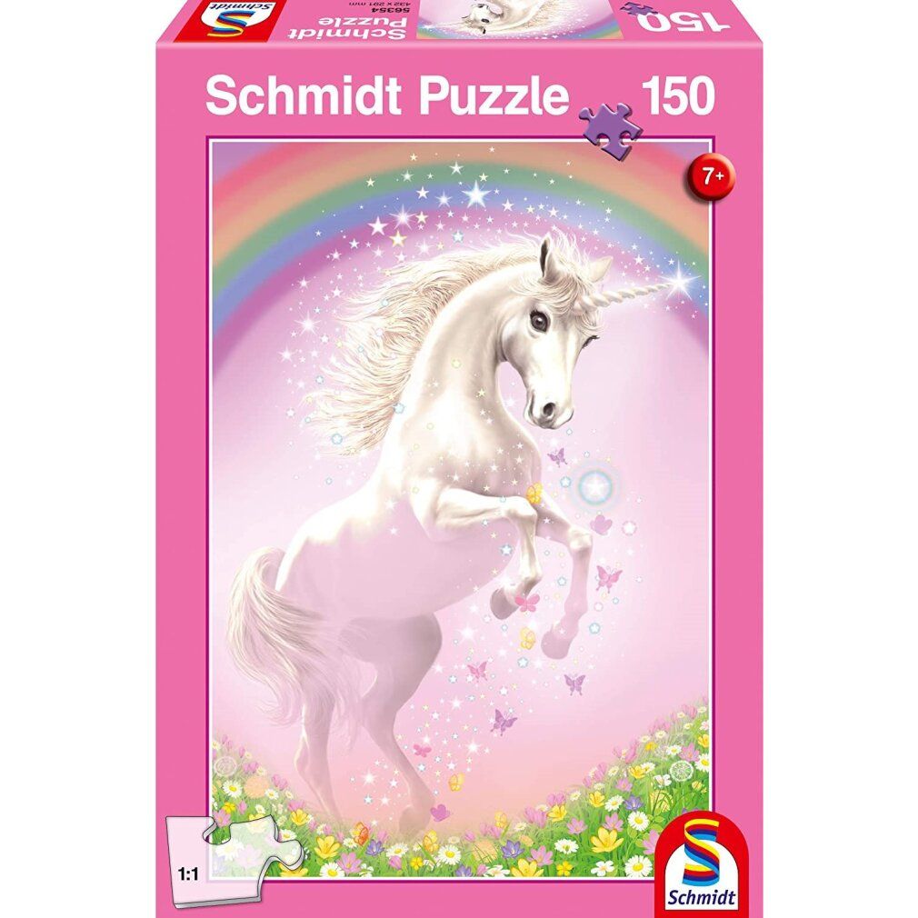 Schmidt Spiele Schmidt Spiele Puzzle Rosa Einhorn 150 Teile