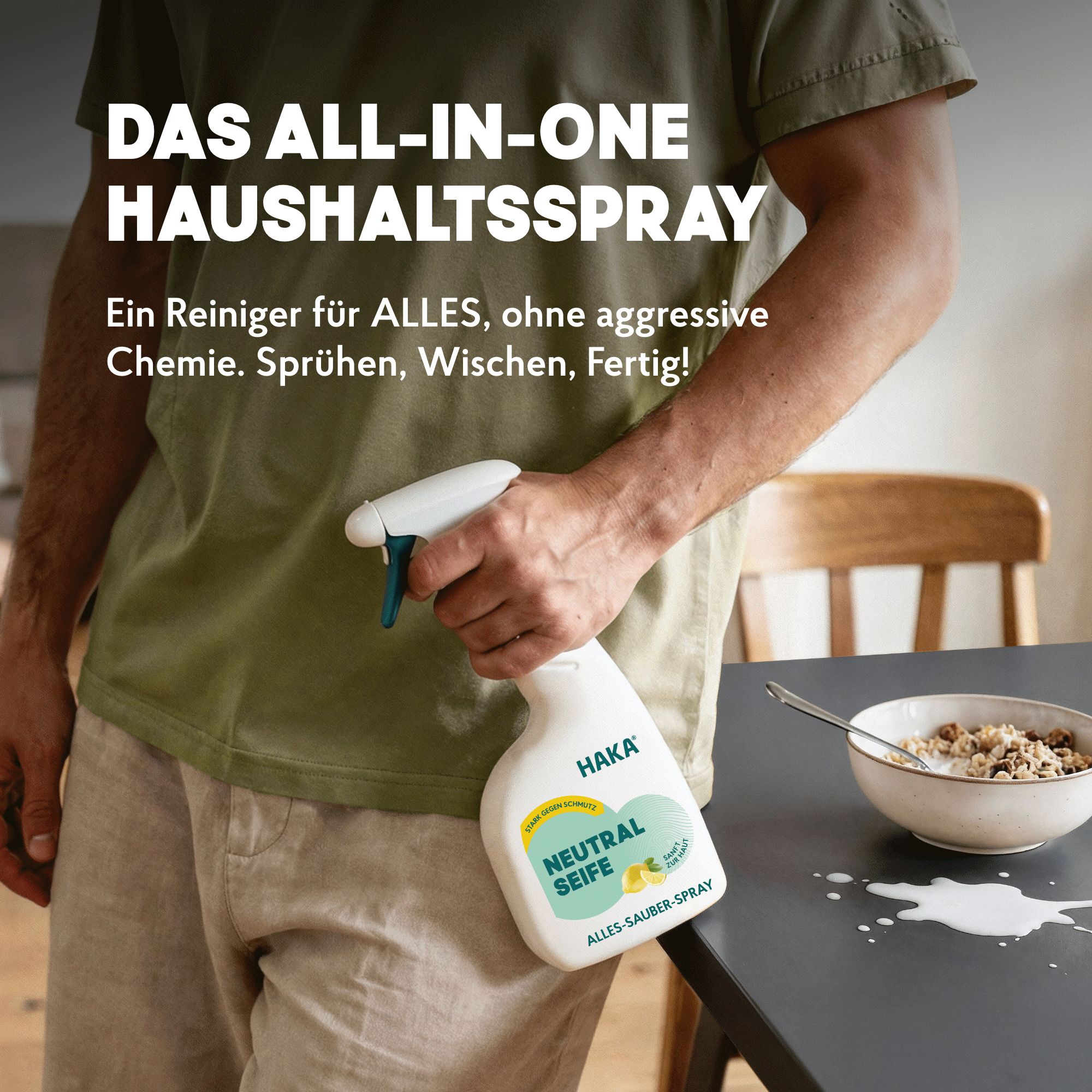 HAKA Neutralseife Spray Allzweckreiniger