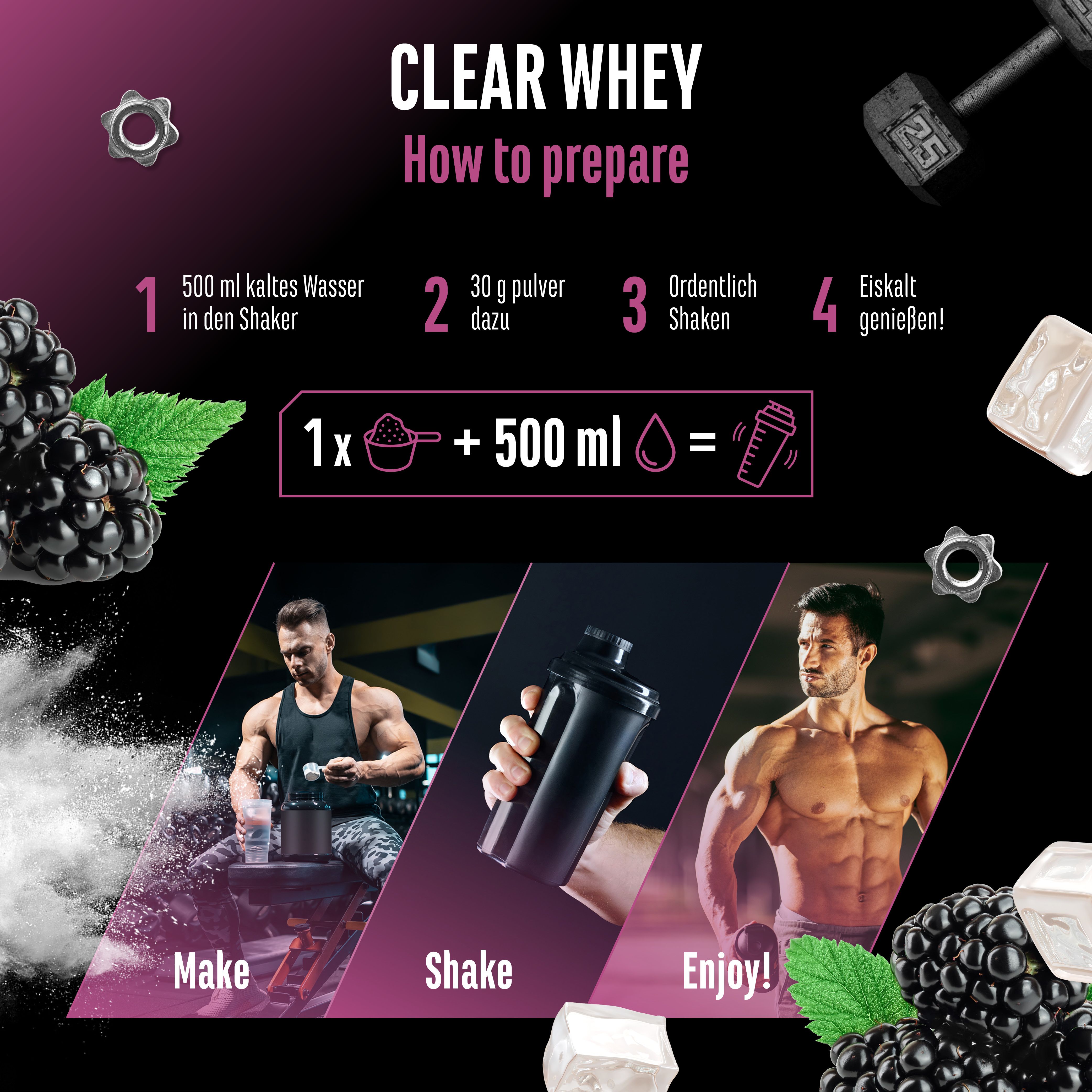 GEN Clear Whey Protein Isolat