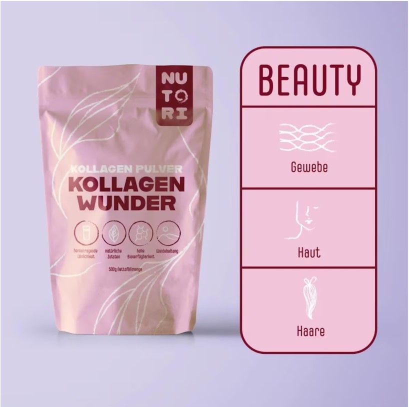 Nutori Kollagen Pulver 3er-Pack