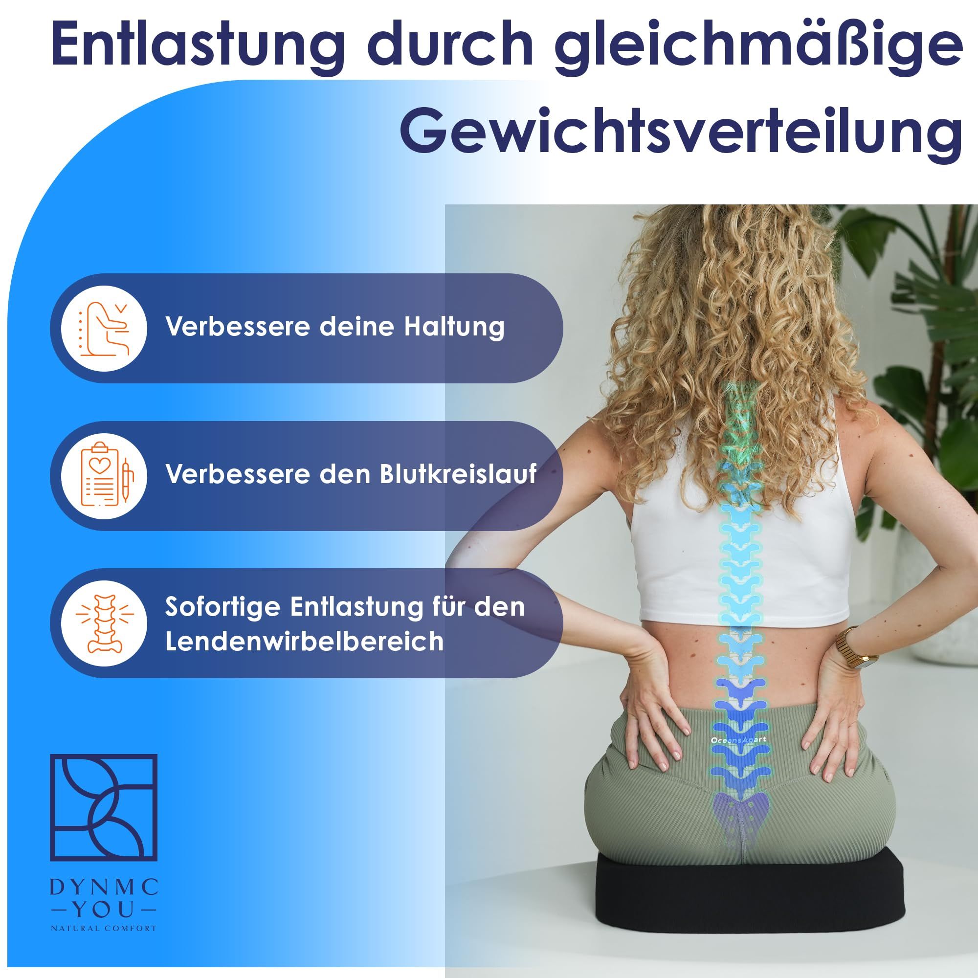 DYNMC you Keilkissen Stuhl