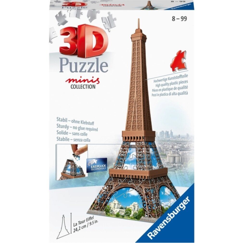 ravensburger Mini Eiffelturm 3D Puzzle 54 Teile