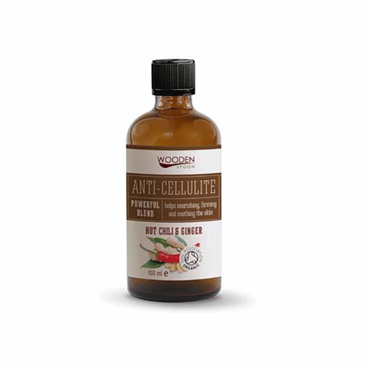 Wooden Spoon Anti-Cellulite-Öl mit Pfeffer und Kaffee-Extrakt WoodenSpoon
