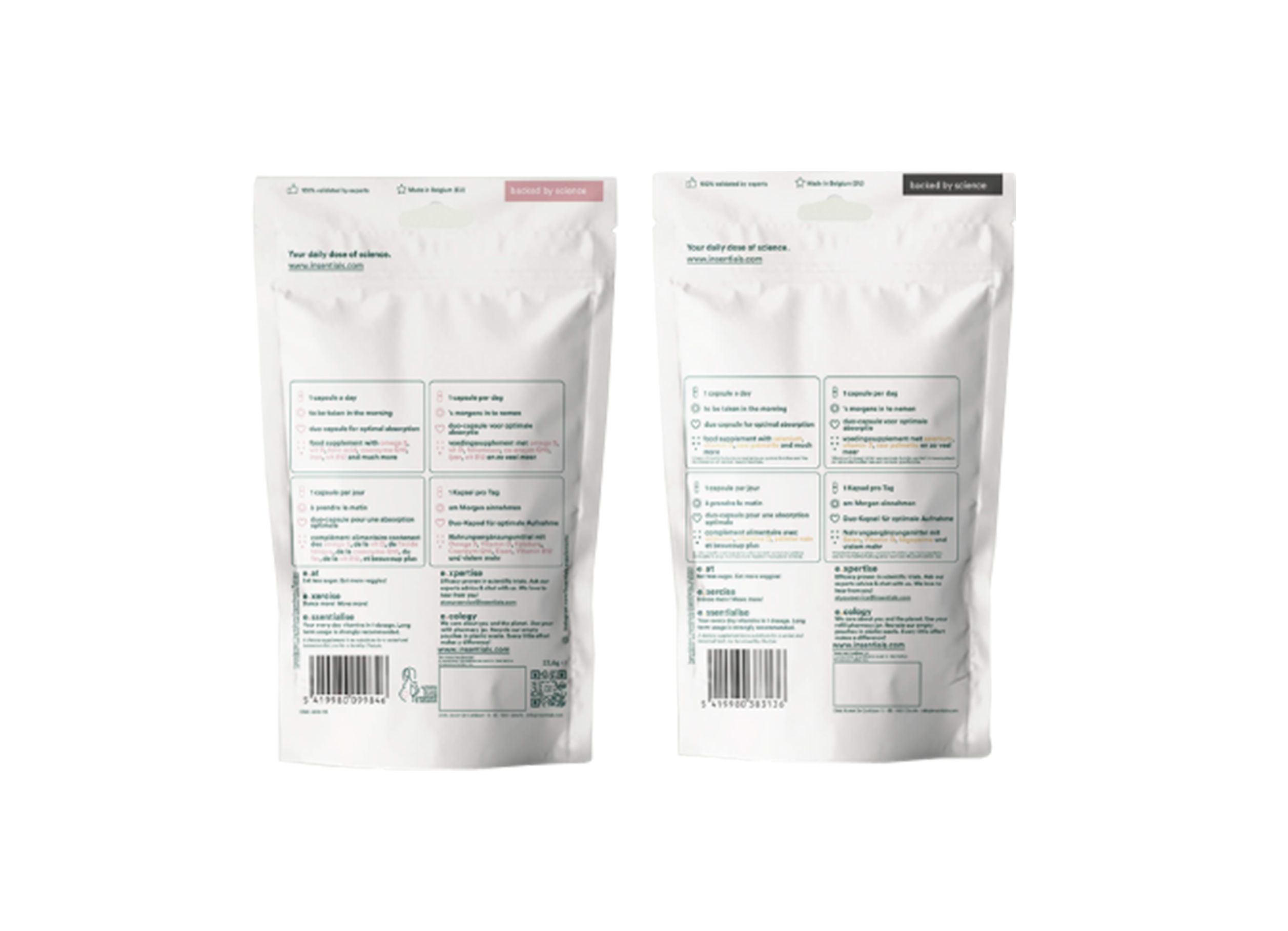 Insentials Smart Duo Pack – Vitamine für Sie & Ihn – The Tester