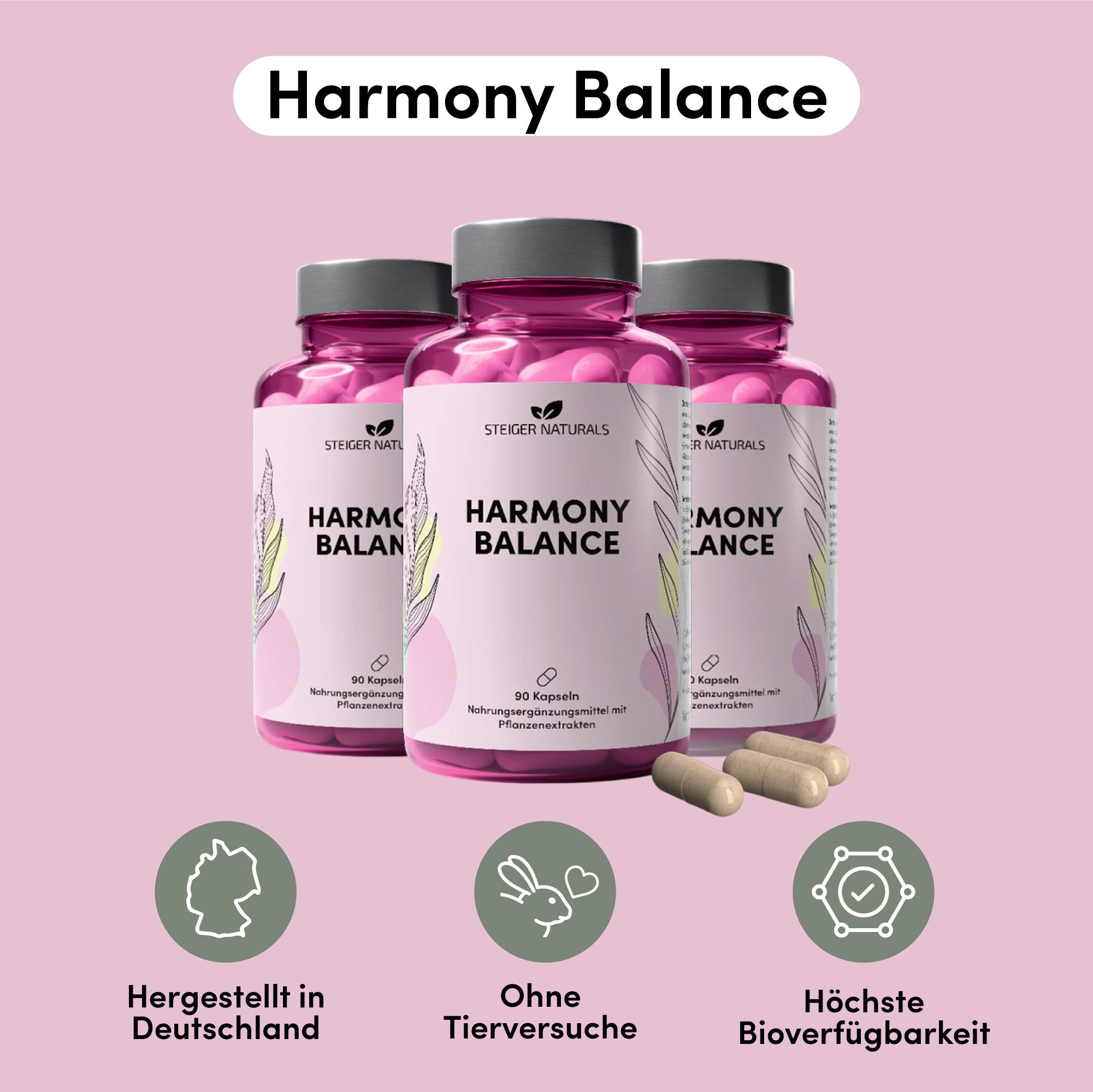 Harmony Balance (ehem. Hormon Balance) - natürlicher Wechseljahre-Komplex
