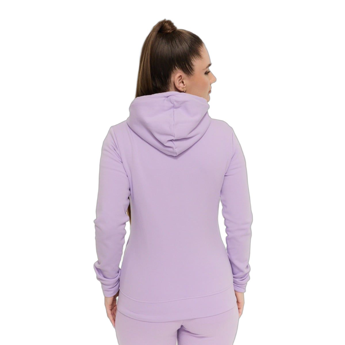 GymBeam Hoodie Damen regular mit Reißverschluss und Kapuze Lavender