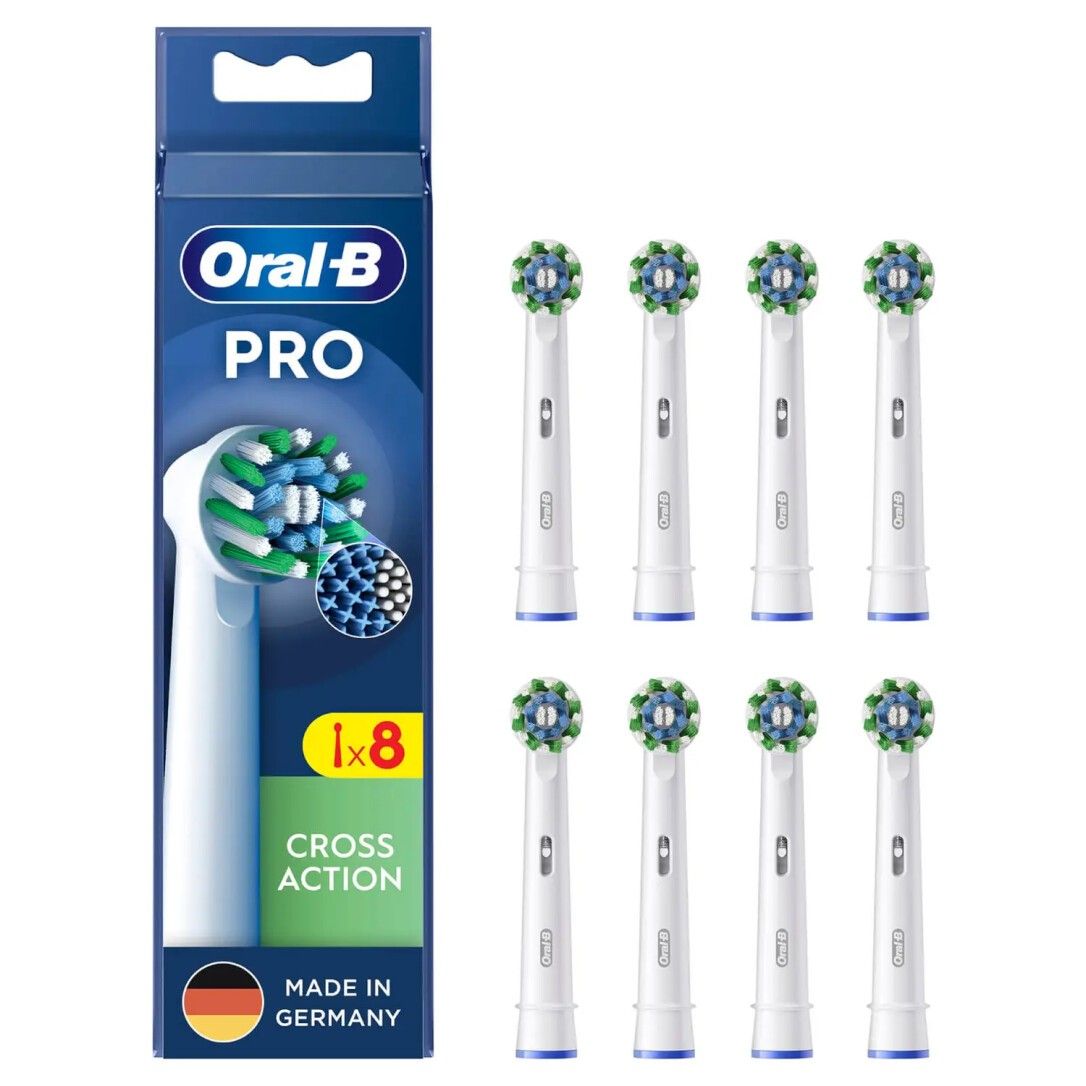 Oral-B AUFSTECKBÖRSTEN 8ER (PRO CROSS ACTION 8ER)