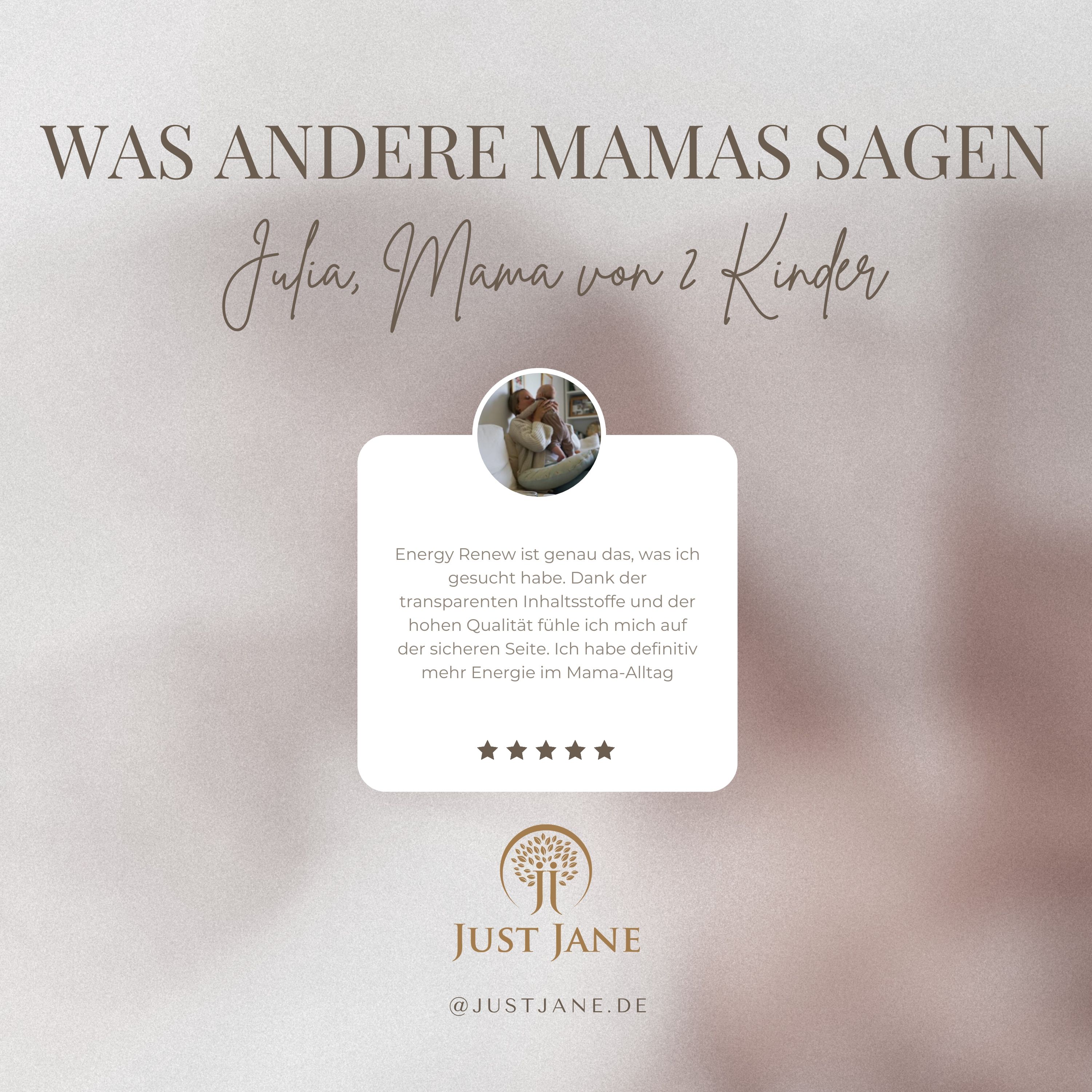 Just Jane® Energy Renew Coenzym Q10 + Vitamin B12