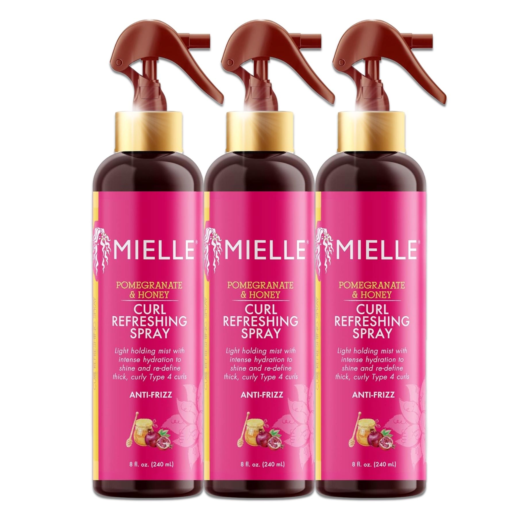 Mielle Organics  Haarlocken Styling Spray Pomegranate & Honey