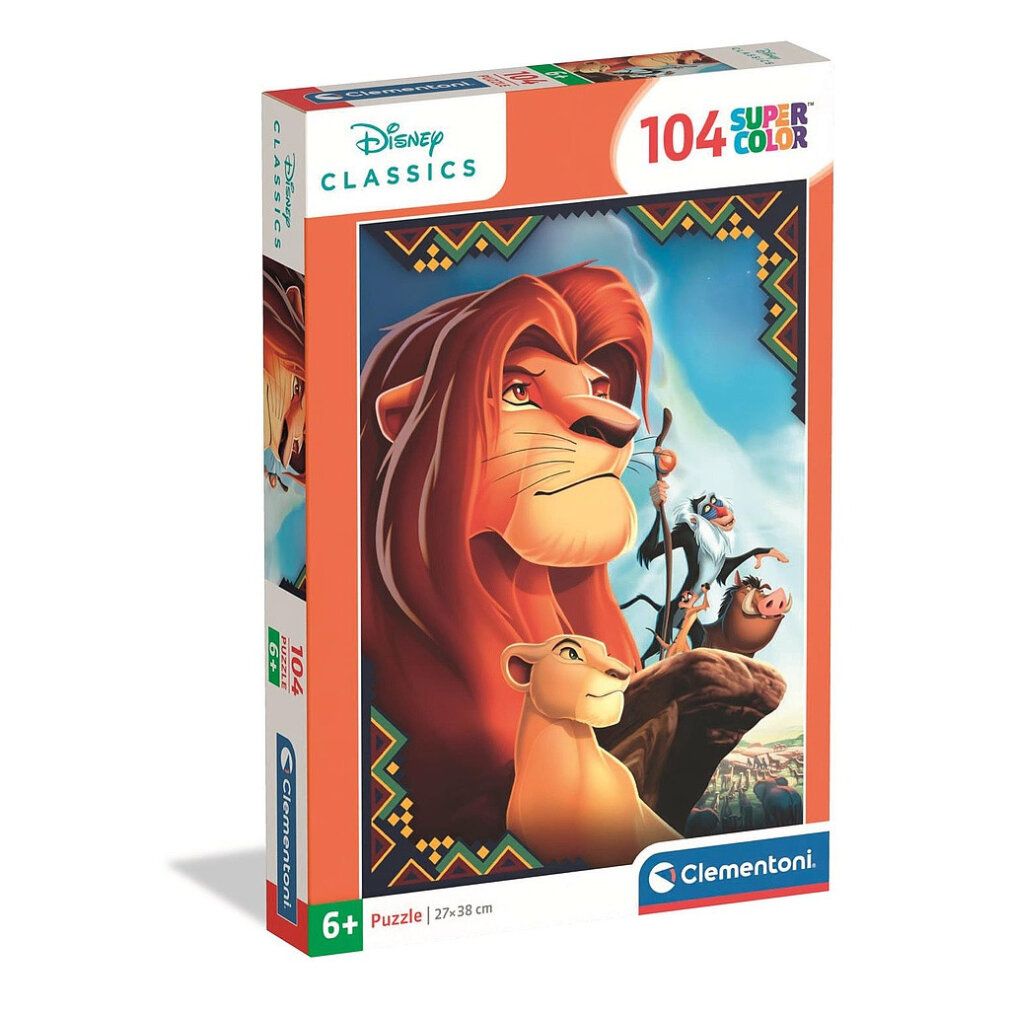 Disney Der könig der löwen 104-teiliges Clementoni Puzzle