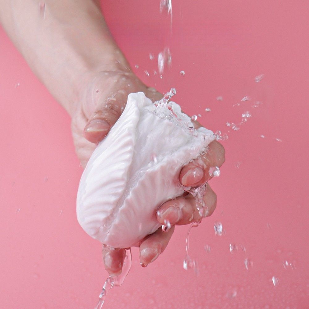 Pleasure Place - Muschelförmiger Masturbator - Soft Silikon , wiederverwendbar