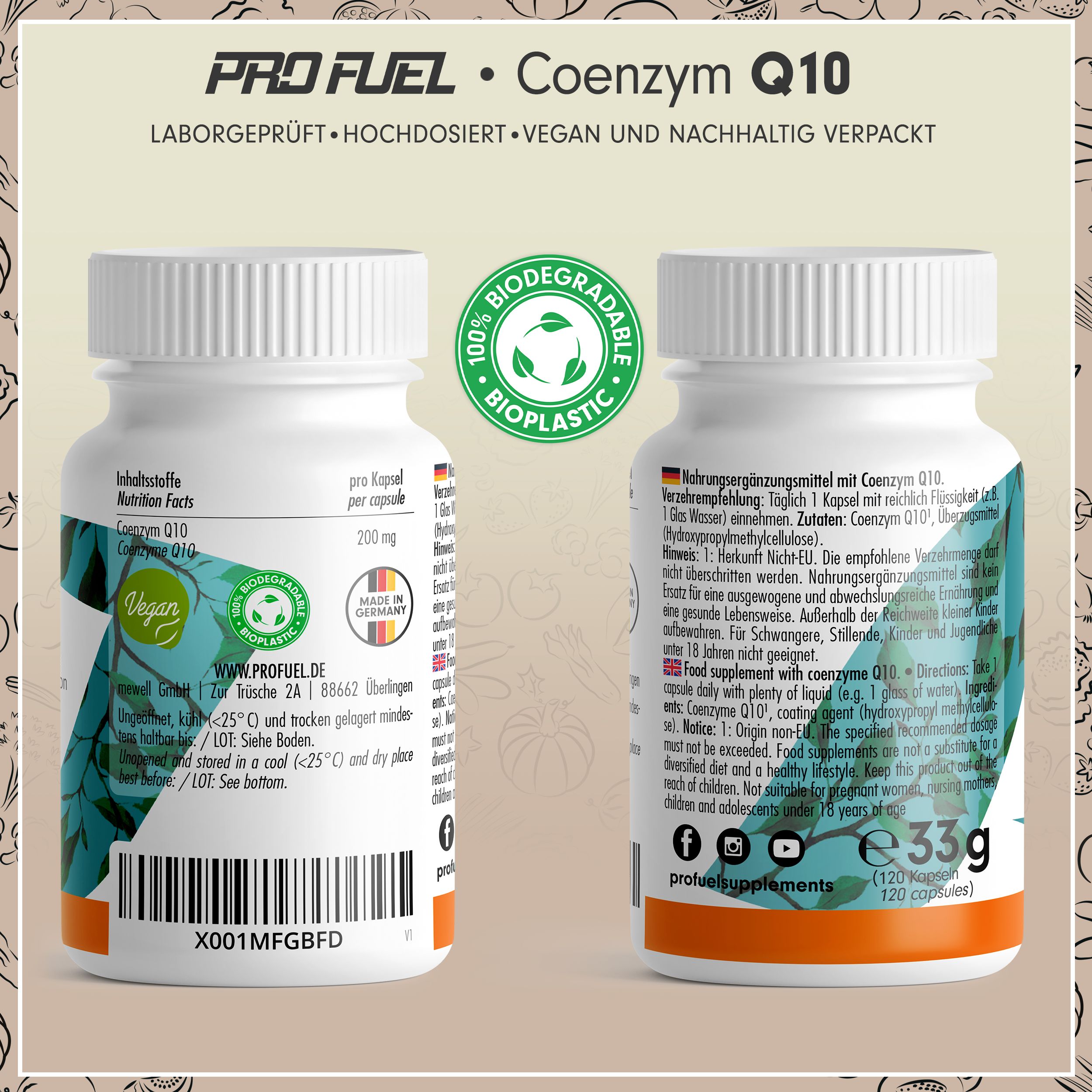 ProFuel - COENZYM Q10 Kapseln