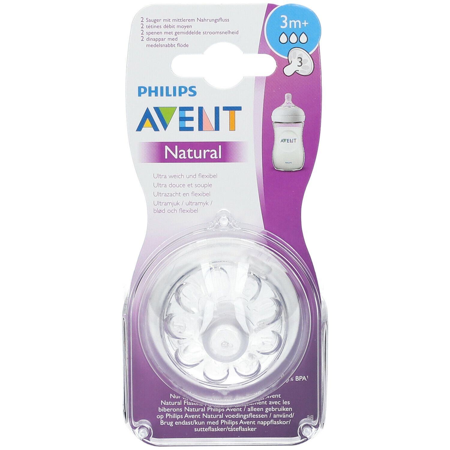Philips Avent Naturnah Sauger ab 3 Monaten