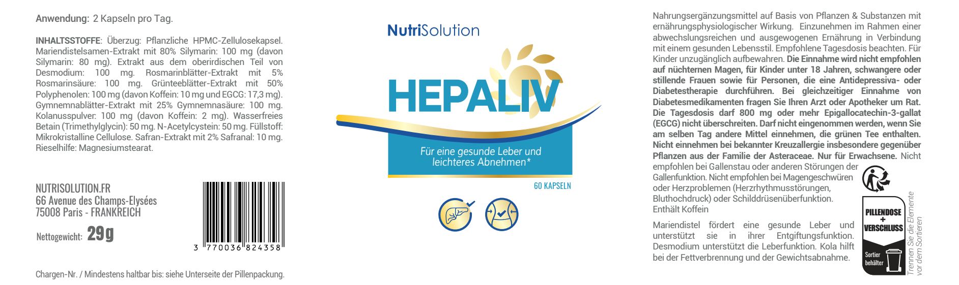 NutriSolution HepaLiv (Original)