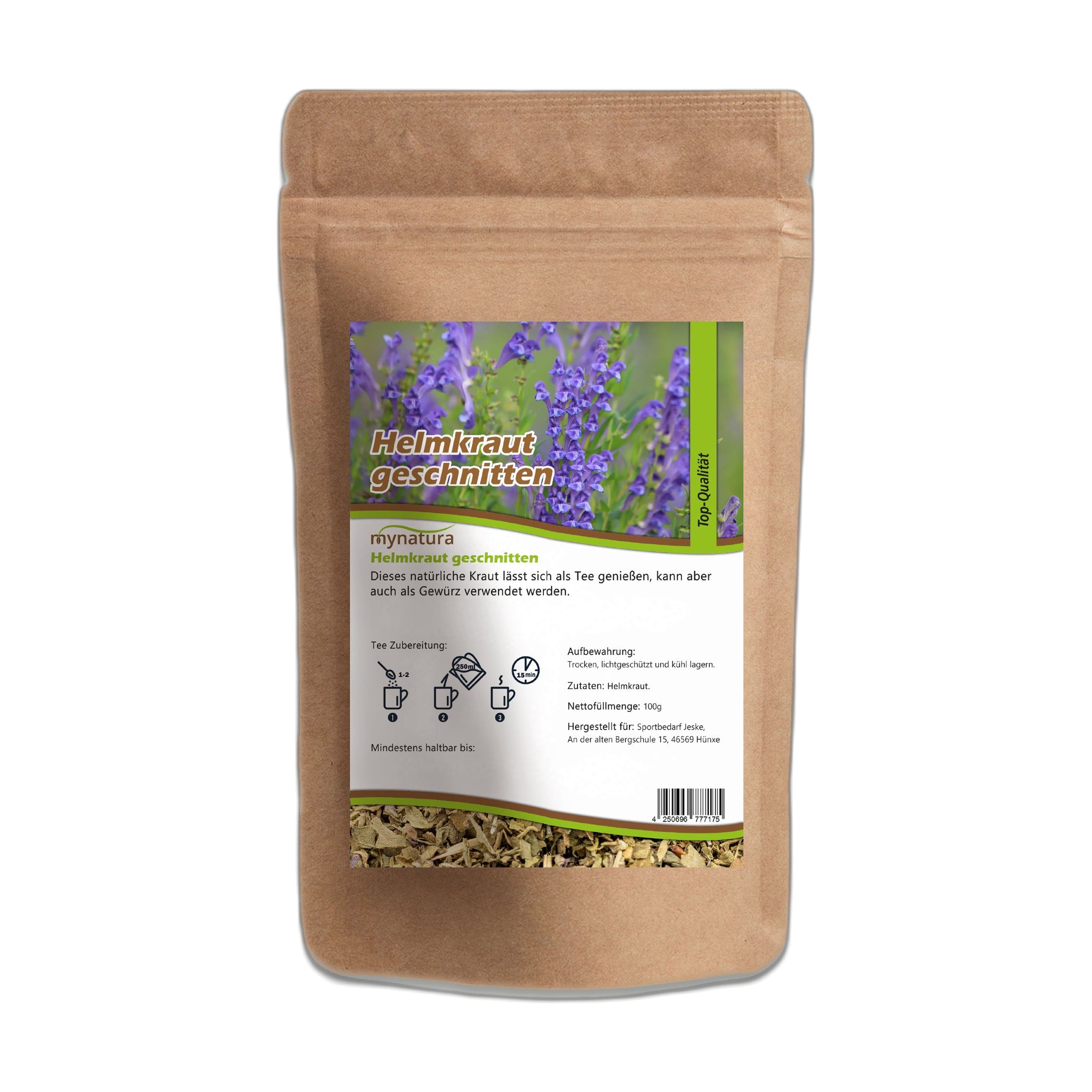 Mynatura Helmkraut getrocknet & geschnitten 100 g