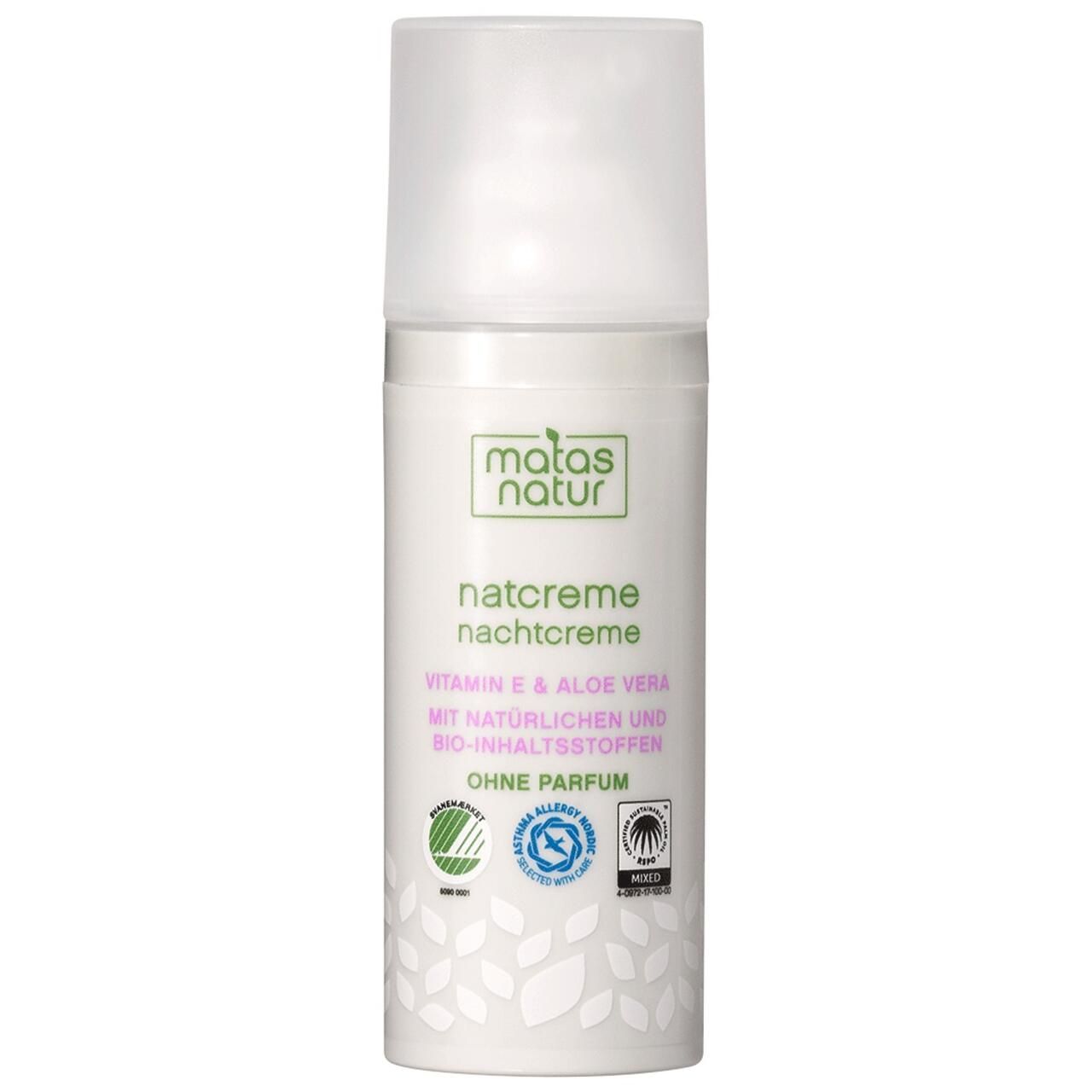 Matas Beauty, Natur Nachtcreme