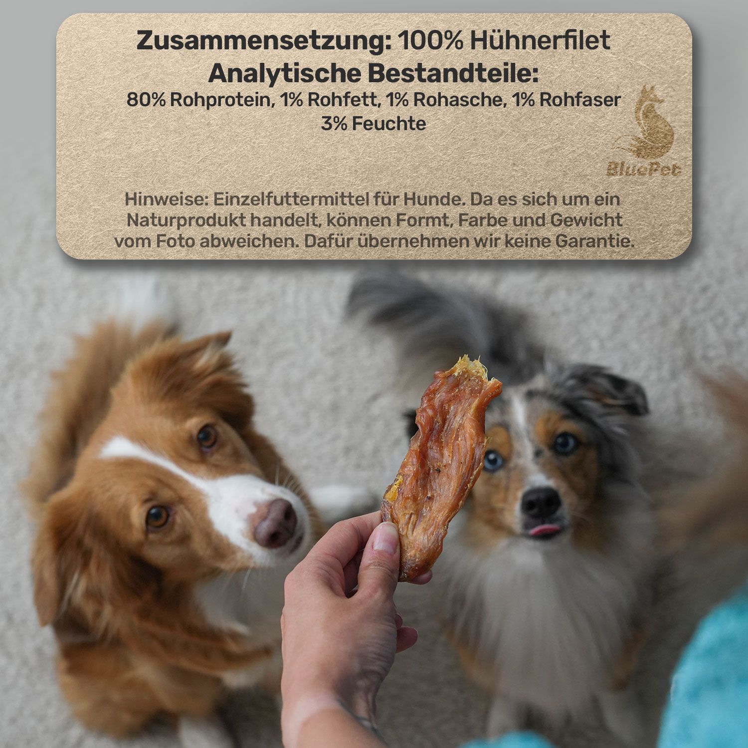 BluePet 100% Hühner Filet Streifen