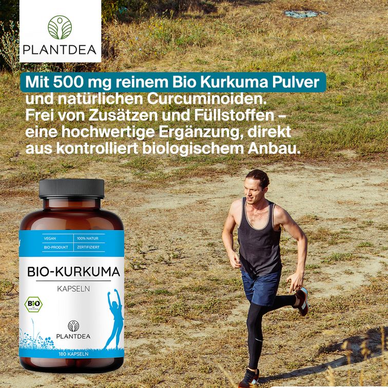 PlantDEA Bio Kurkuma Kapseln