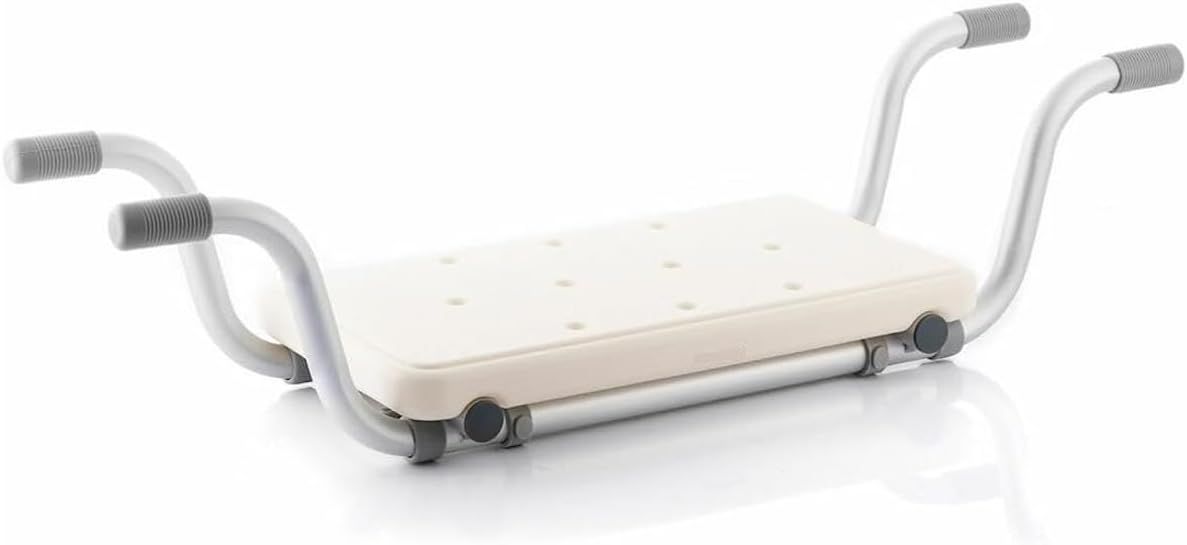Sedile Vasca da Bagno per Anziani Sgabello da Doccia Antiscivolo Sedia Sospesa Larghezza Regolabile