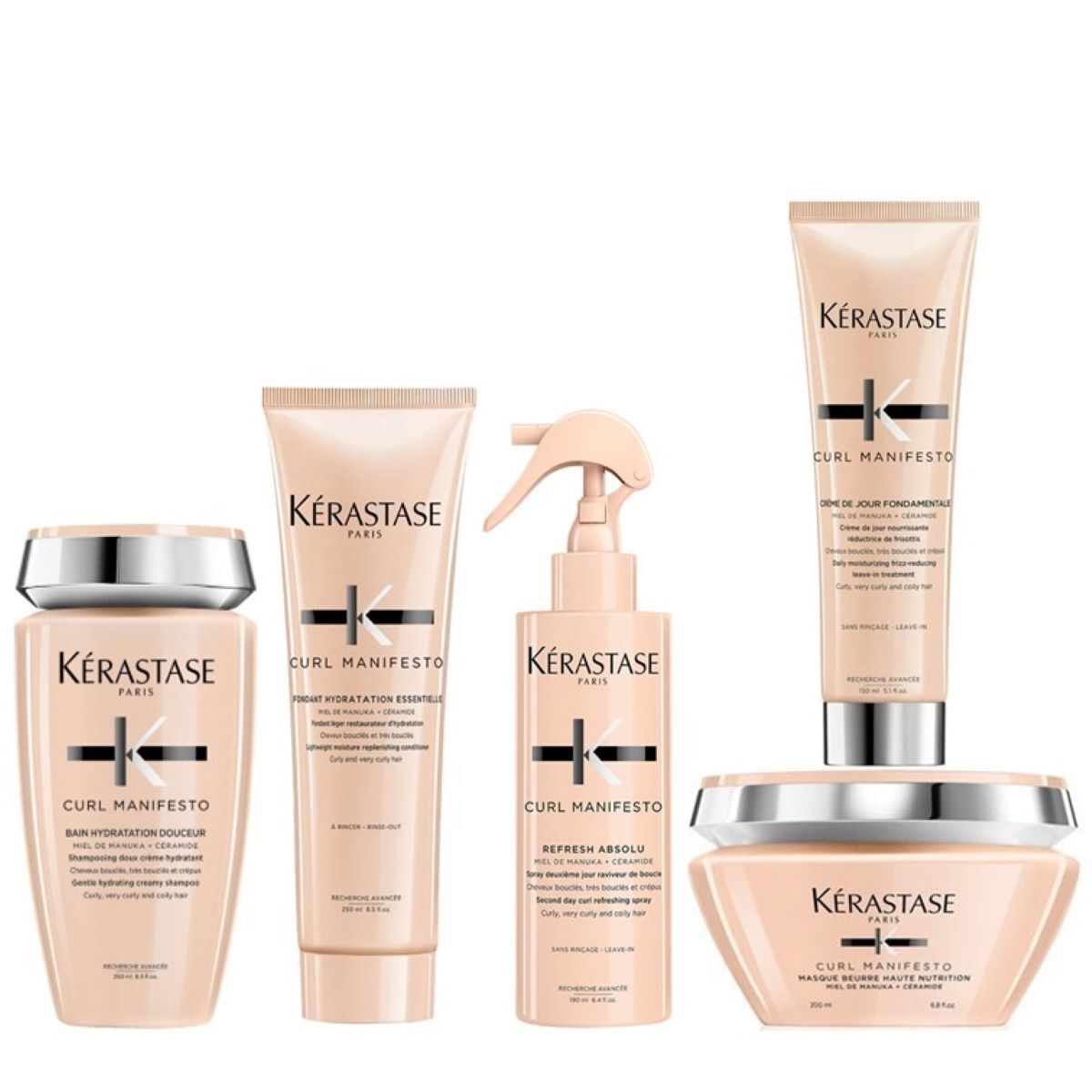 Kérastase Curl Manifesto Set (Bain / Fondant Refresh Masque Creme) 1040 ml