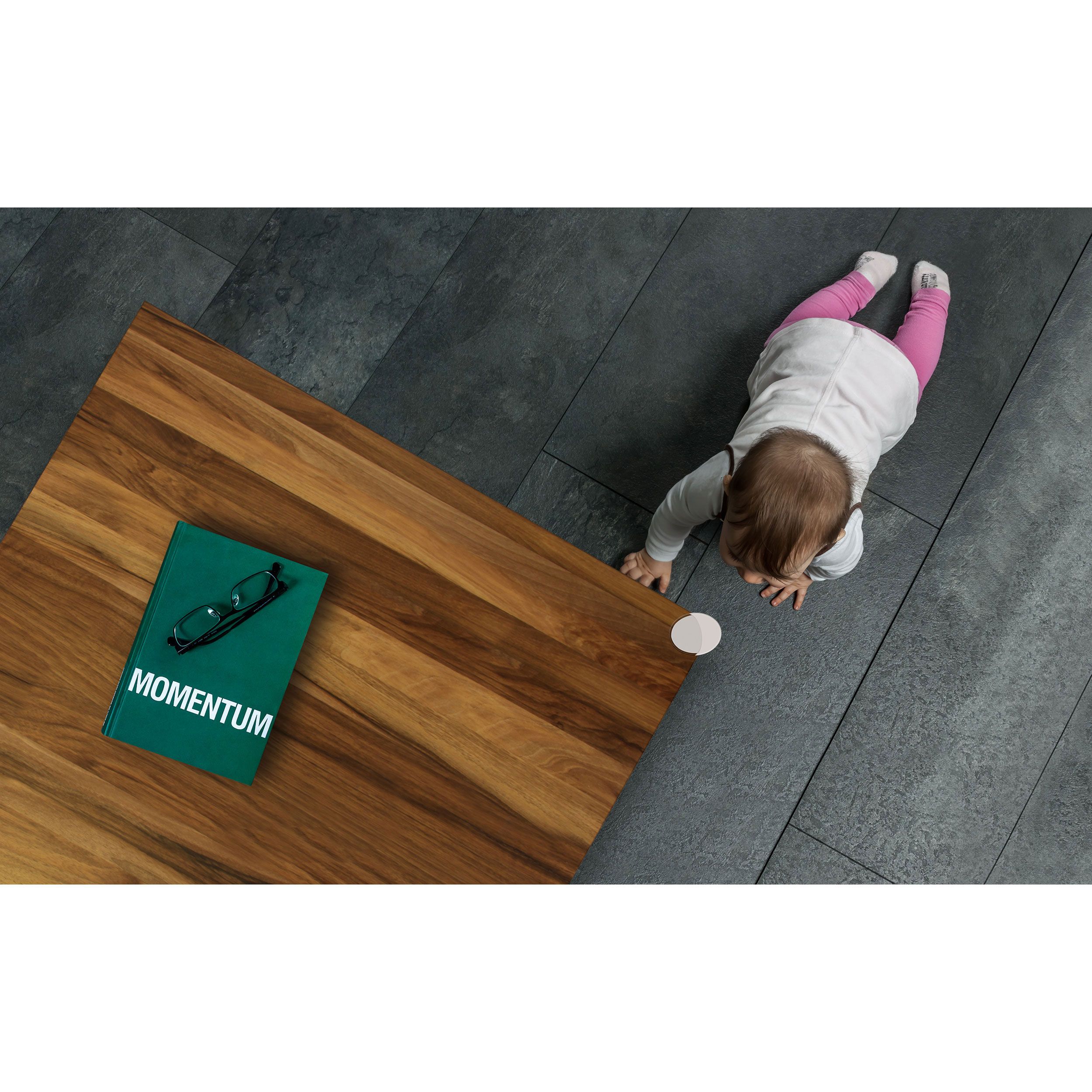 reer Eckenschutz, 4er Set, Kindersicherung, Weiß / Transparent