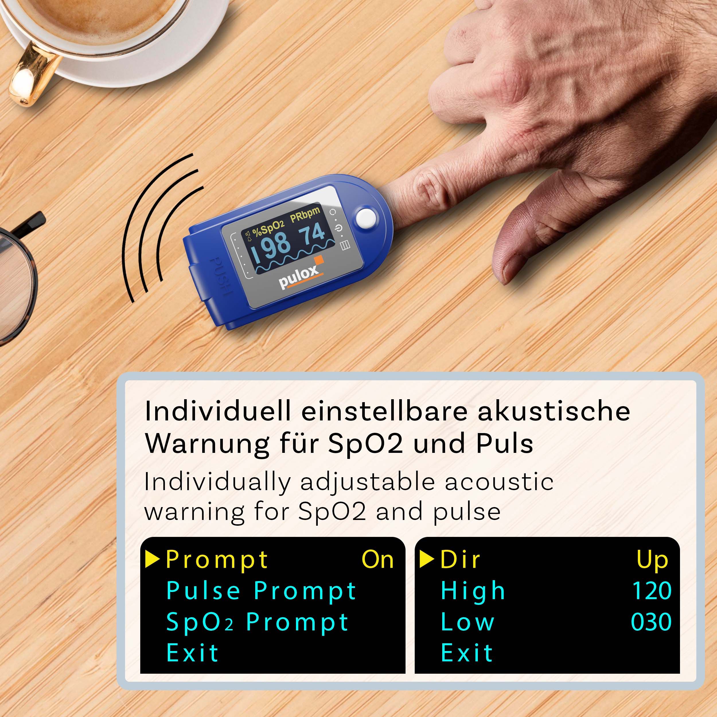 pulox Pulsoximeter PO-250