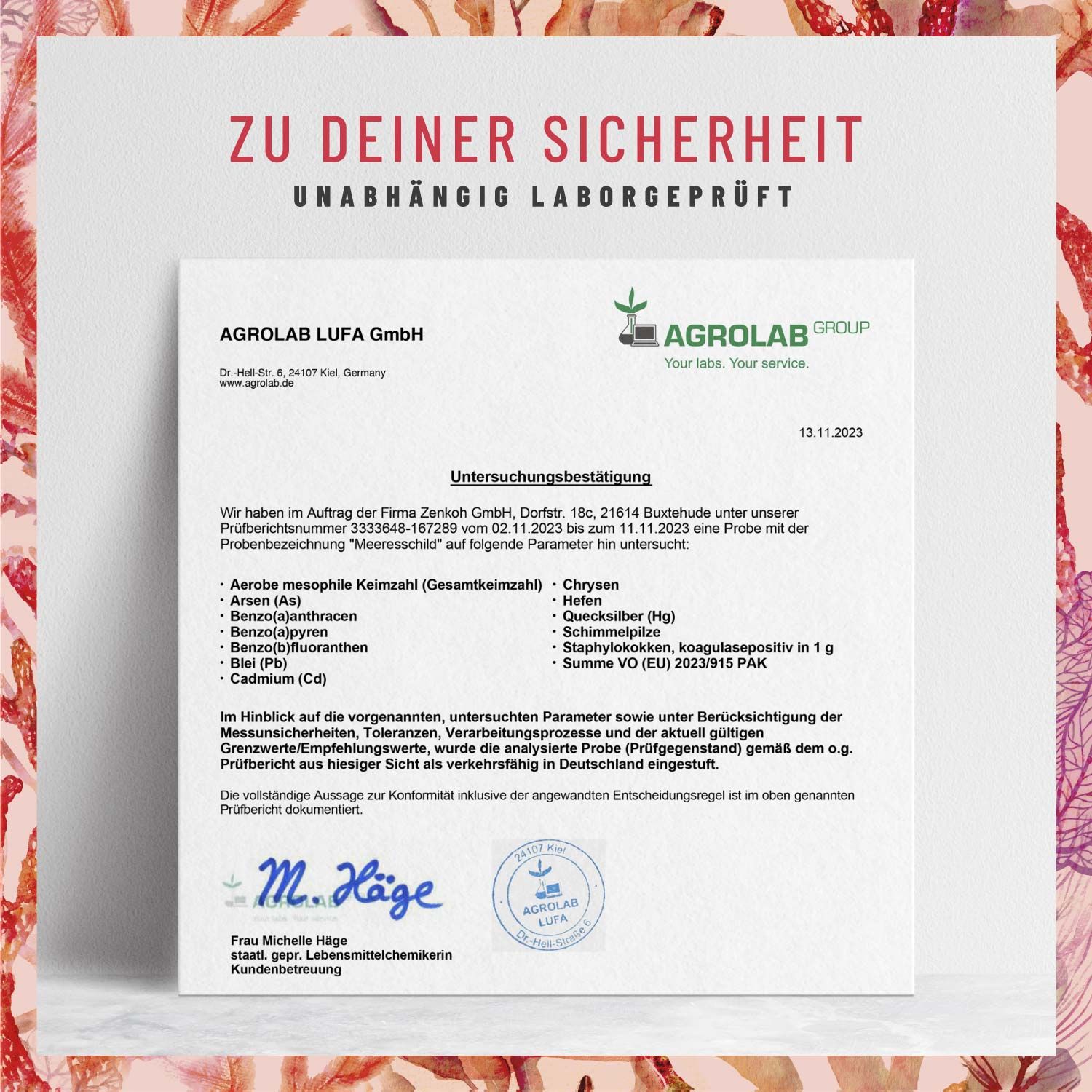 Astaxanthin Tropfen hochdosiert - Meeresschild - NATURTREU®
