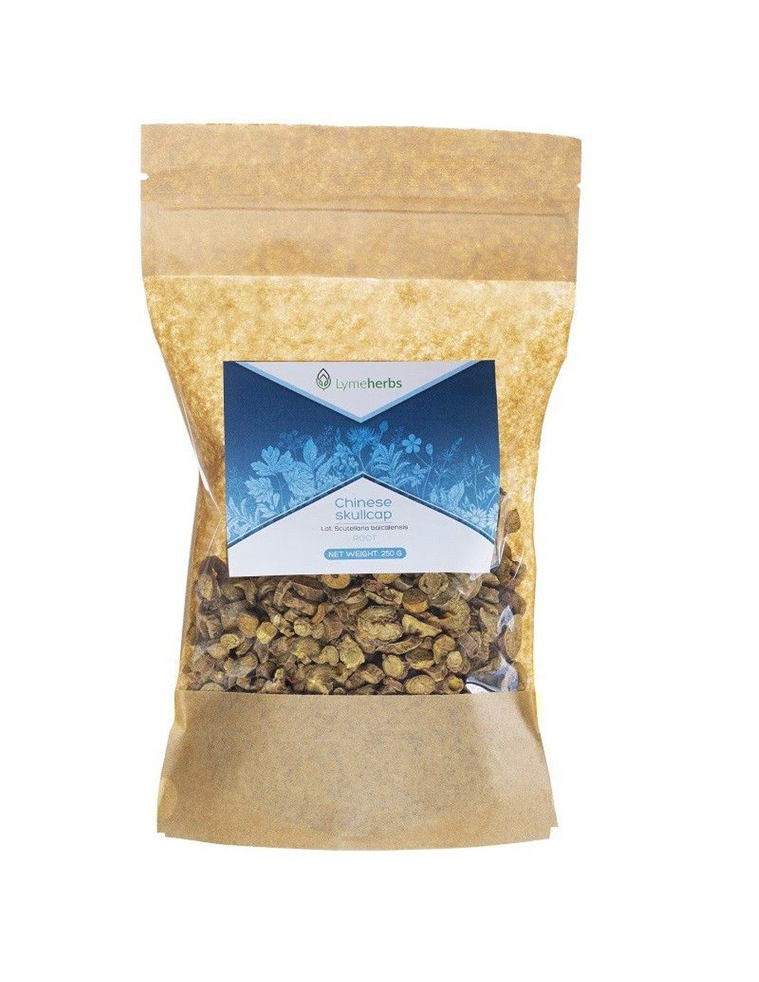 Lymeherbs Baikal-Helmkraut Wurzel, geschnitten