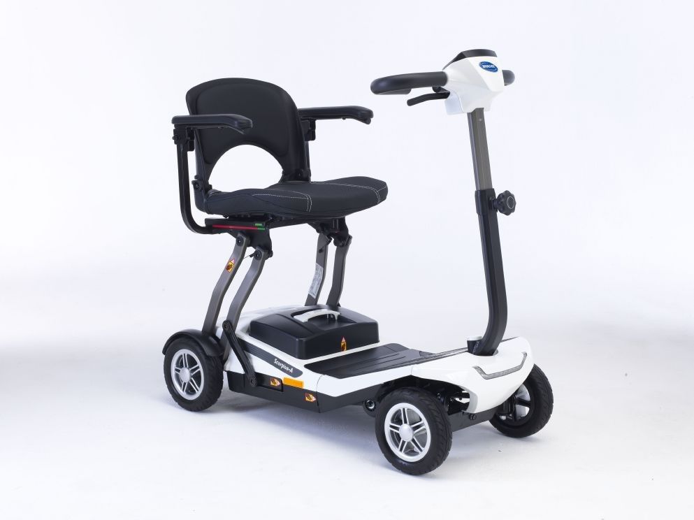 Invacare Scorpius-A Scooter weiß, elektrisch faltbar