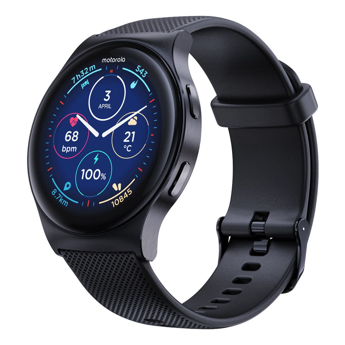 Smartwatch Motorola Moto Watch 120 - Phantom Black