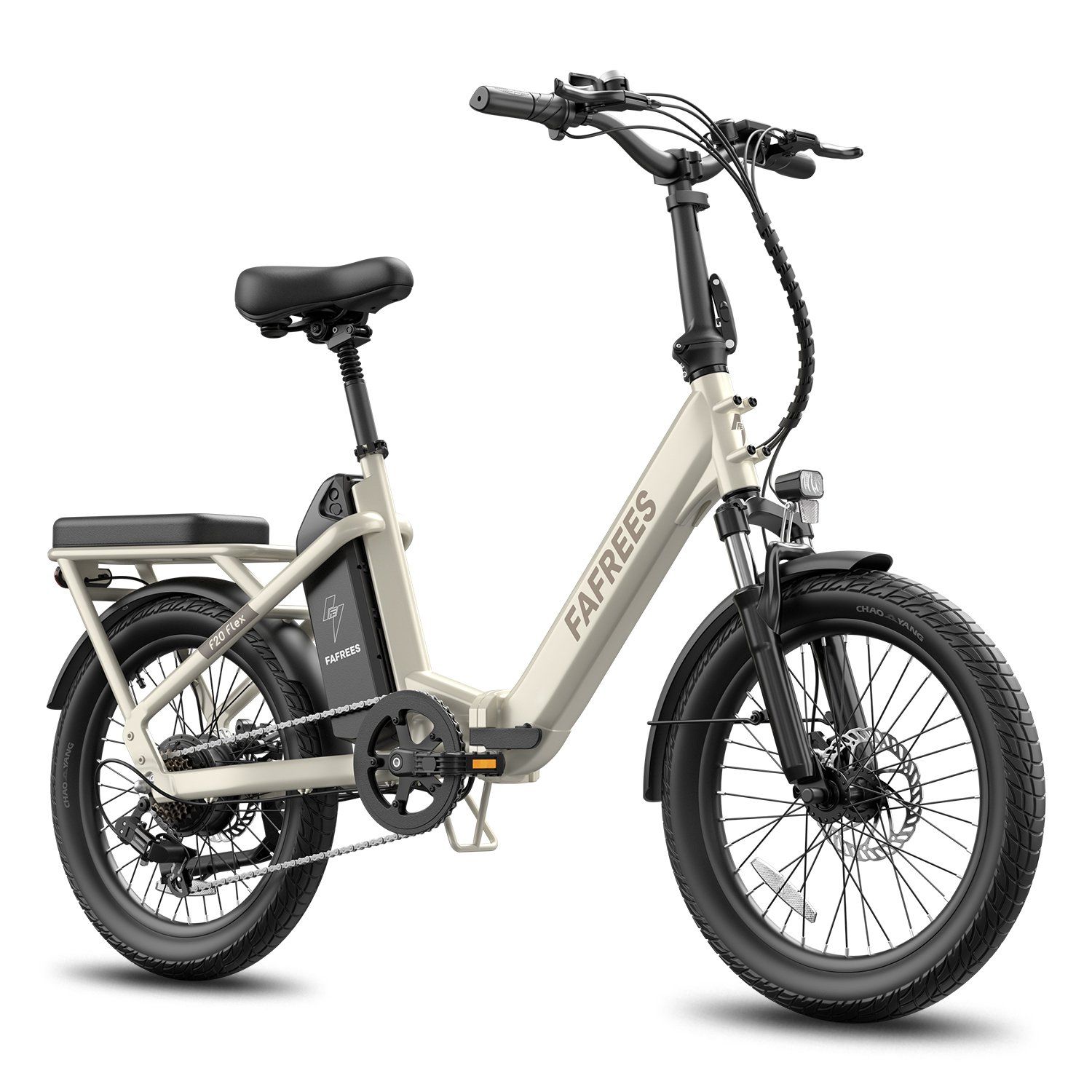 FAFREES F20 Flex E-Bike für Pendler mit 36V 20Ah Akku / 100 km Reichweite