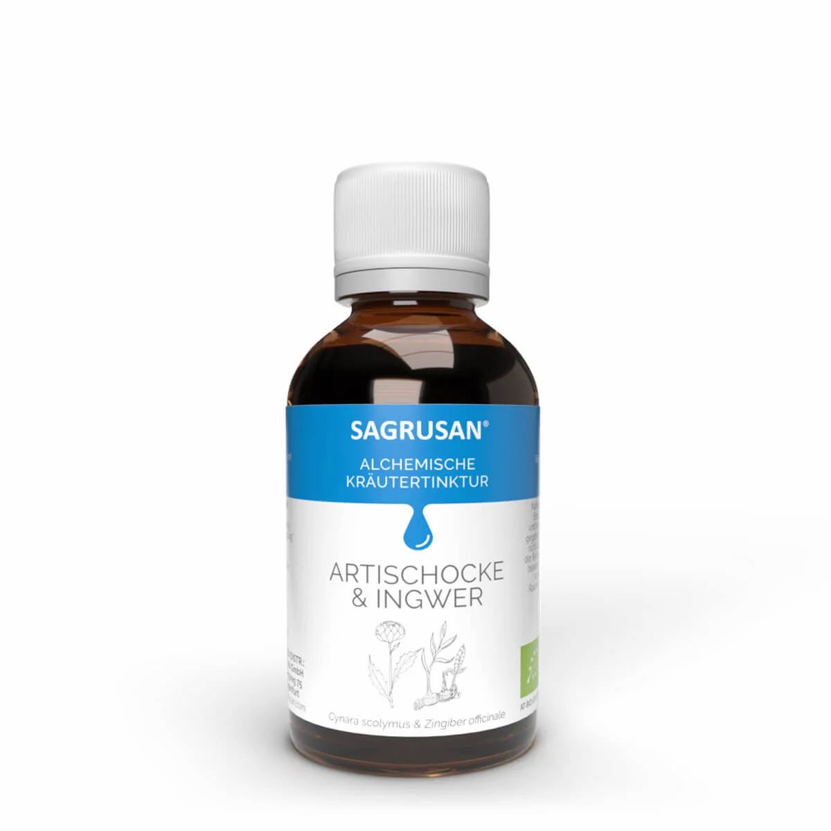 Sagrusan® Artischocke & Ingwer Tinktur BIO 50 ml