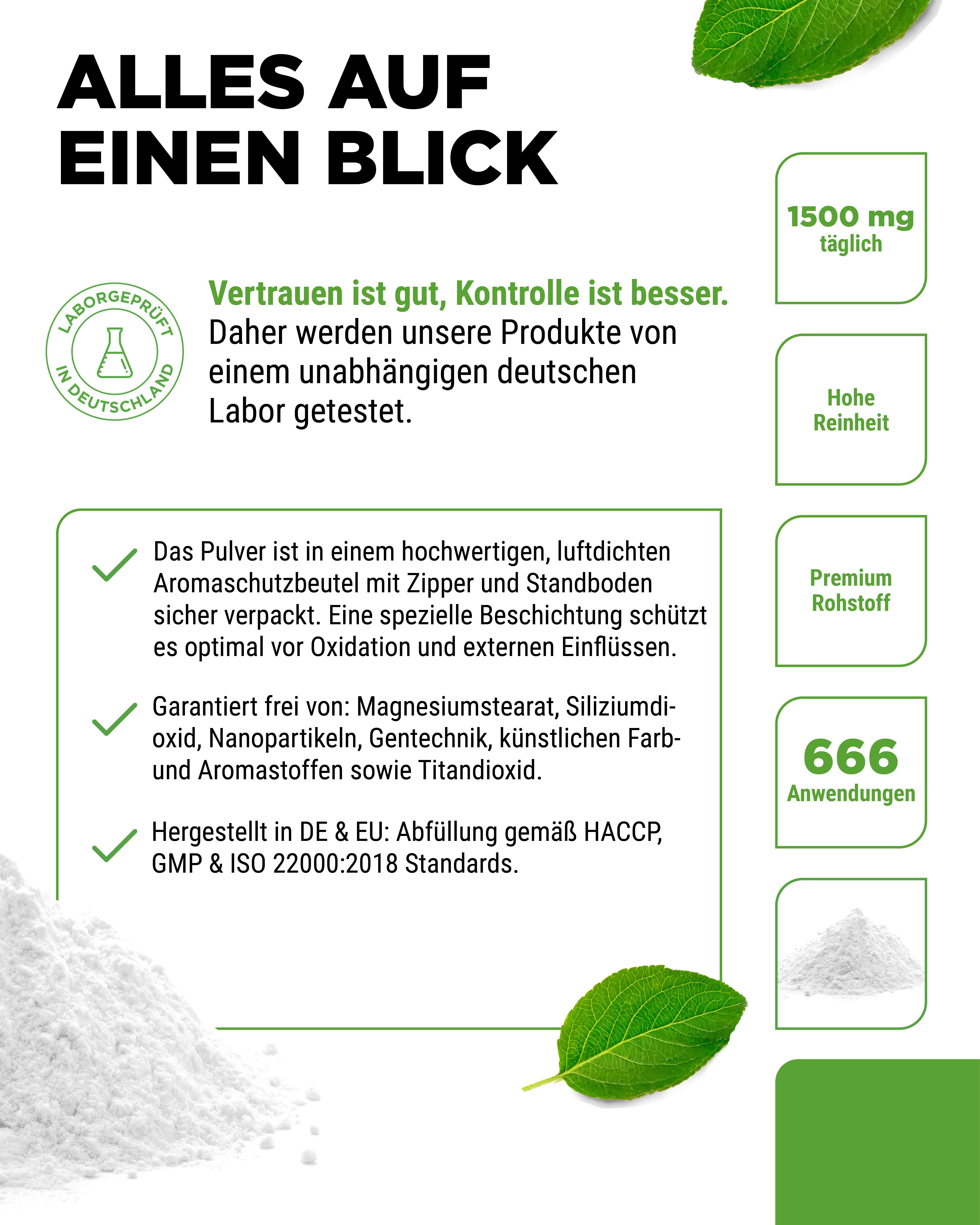 vit4ever Glucosamin HCL Pure